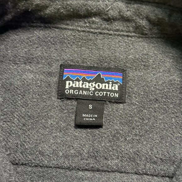 Patagonia Men's Fjord Flannel Shirt - Grey - Picture 4 of 8